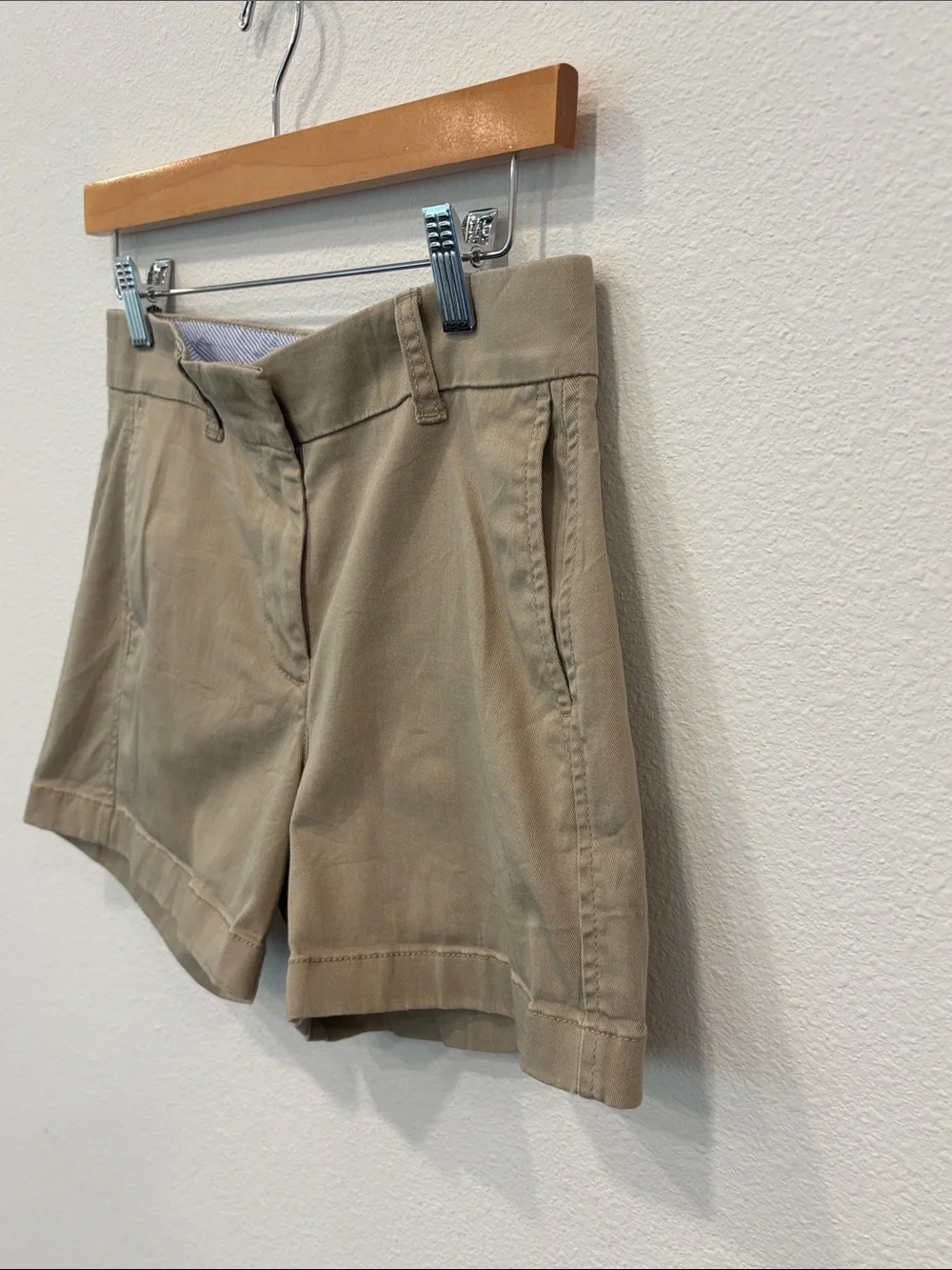 J. Crew Women’s Tan Chino Bermuda Shorts